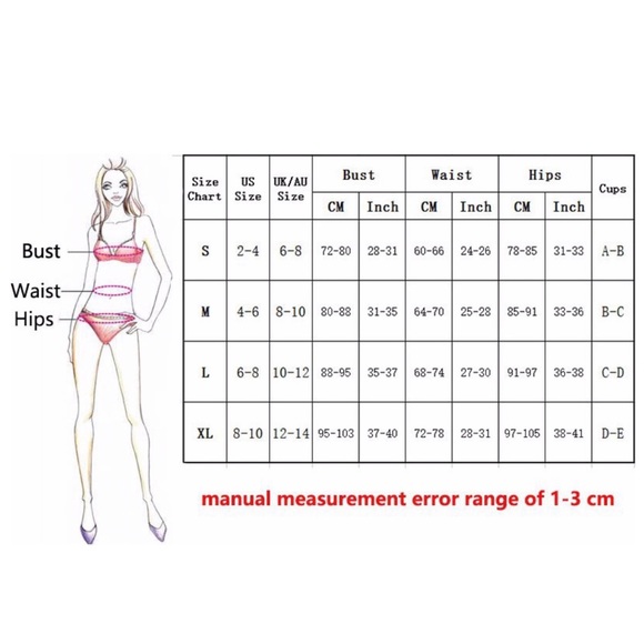 301 wine color cut out bikini - Picture 6 of 6